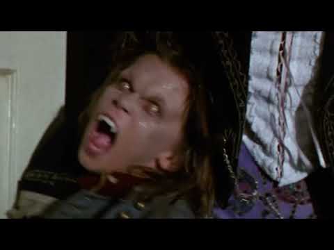 The Lost Boys trailer shot of the vampire gang on motorcycles at night