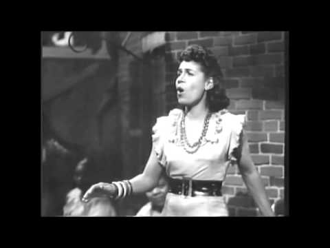 born August 9, 1912 Anne Wiggins Brown "Summertime" ORIGINAL CAST