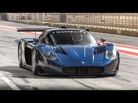 Thumbnail for Road Legal Maserati MC12 Corsa by Edo Competition: Accelerations, Revs & Sound on track! by Maserati MC12