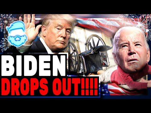  Joe Biden Officially DROPS Out Of Presidental Race! /w ‪@wearechange‬ 