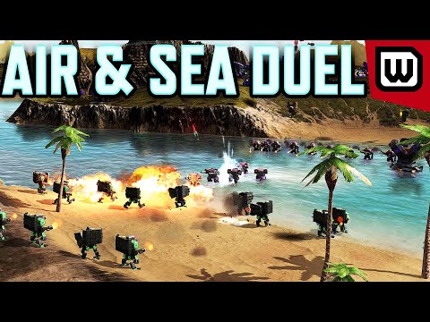 Aircraft & Naval Units! Beyond All Reason 1v1 Semi Finals (Epic RTS)