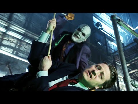 Gotham S05E12 - Batman saves Jim Gordon and his  daughter from Joker
