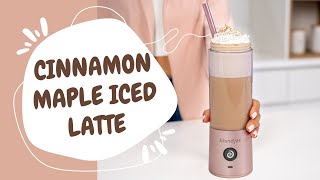 BlendJet Cinnamon Maple Iced Latte BlendJet Recipe