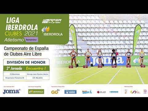 2ª JORNADA LIGA DE CLUBES FEMENINA DIVISION DE HONOR