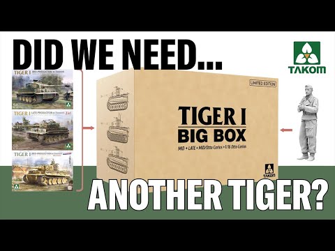 **NEW** TAKOM TIGER 1 (late) 1/35 - Full inbox and build review - SO MANY OPTIONS!