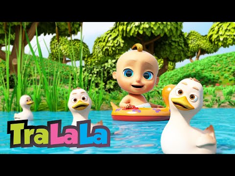 Mac Mac 🦆O rățușcă stă pe lac | Colaj de Cântece educative pentru Copii de la TraLaLa
