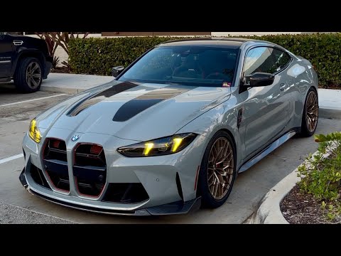POV DRIVING A MODDED 2025 BMW M4 CS + WISDOM‼️