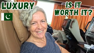 What is EXECUTIVE CLASS Bus Travel like in PAKISTAN?