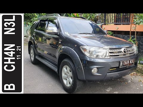 In Depth Tour Toyota Fortuner 2.5 G M/T [AN60] 1st Facelift (2011) - Indonesia