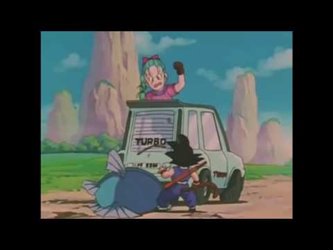 DBGT Goku Leaves With Shenron