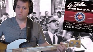 Video thumbnail for TOUGH, BUT GREAT: LaBella Original 1954 Flatwound Strings Review by Eric Garland