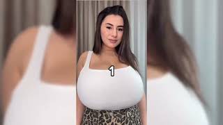 セクシー女優の叶愛ちゃんを超える超乳の美女が乳首が見えそうなきわどいチューブトップで踊る！