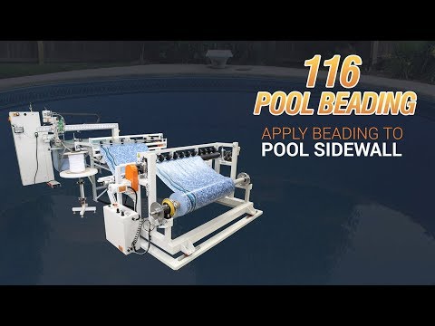 116 Pool Beading Machine avec option de coupe