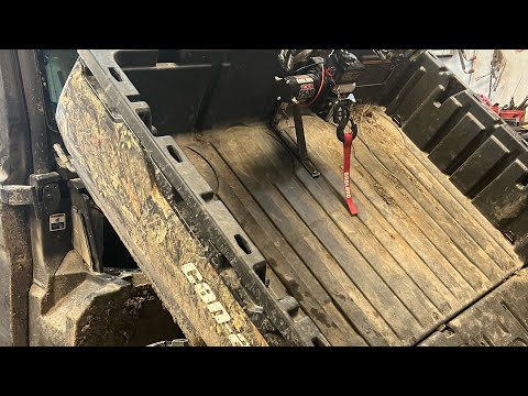 YouTube video about: Can am defender bed winch?