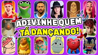ADIVINHE QUEM TÁ DANÇANDO!💃🎵 Neymar, Enaldinho, Rato Milton, Bobbie Goods, Ana Castela, Não Choraxx