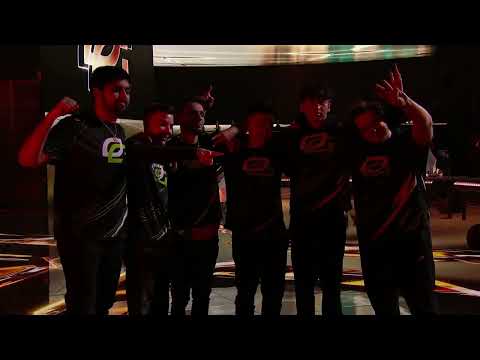 OpTic celebration after qualifying to Upper Finals vs XSET