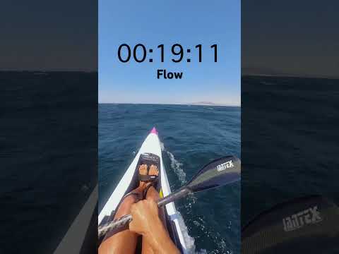 Practicing effortless downwind surfing