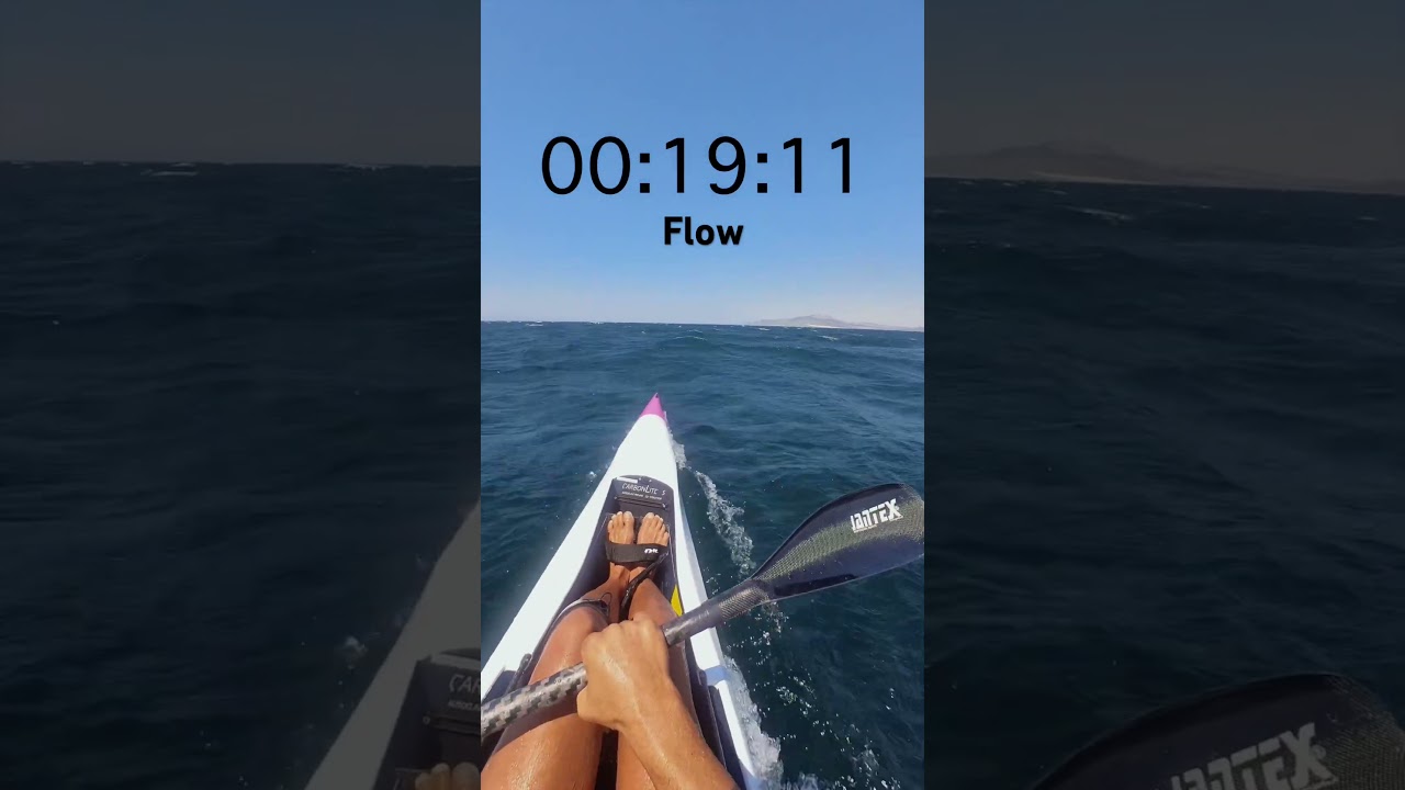 Practicing effortless downwind surfing