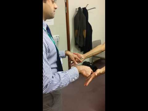 6. UL How to test Ulnar nerve