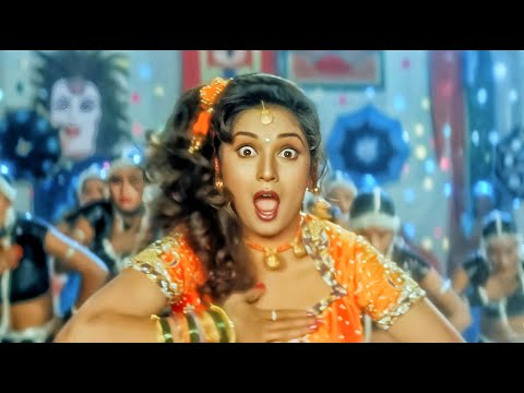 Mera Piya Ghar Aaya - 4K Video Song | Rishi Kapoor, Madhuri Dixit, Raj Babbar | Kavita Krishnamurthy