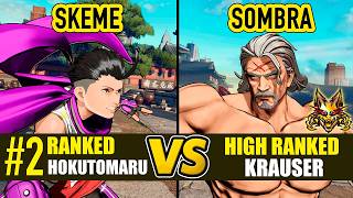 FF COTW ▰ SKEME (#2 Ranked Hokutomaru) vs SOMBRA (Wolfgang Krauser) ▰ High Level Gameplay
