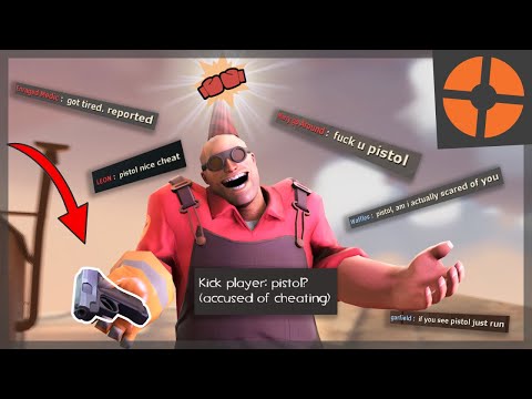 ACCUSED OF HACKING WITH PISTOL??? [TF2 Live Gameplay Commentary]