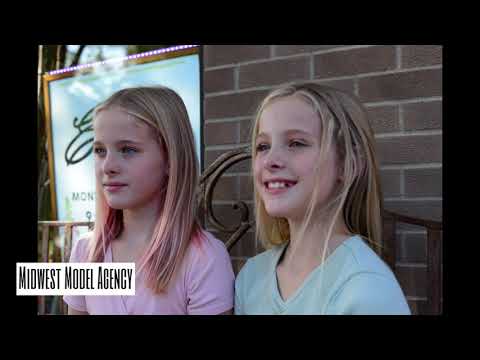 Kid Models Emma and Claire - Before the Photo shoot - Scavenger Hunt Part 1 - Midwest Model Agency ▶4:03
