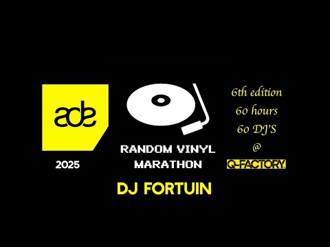 ADE Random VInyl Marathon 2025 - DJ Fortuin