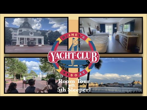 Disney’s Yacht Club Resort 5th Sleeper Studio Room Tour