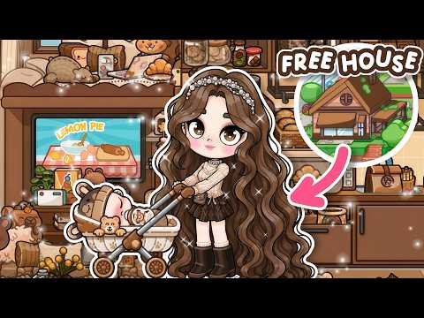 I Built a FREE Small Brown House! 🤎 (So Cute!) | Avatar World | Pazu