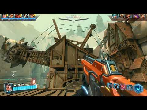 Paladins Viktor Gameplay... A typical burst mode game :)
