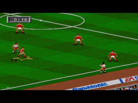 FIFA Soccer 95 Sega Genesis Gameplay HD
