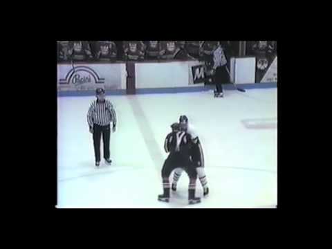 Christian Deschênes vs Edin Burazerovic LHJMQ 22 01 96