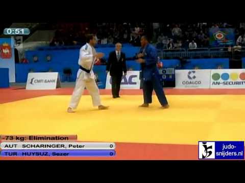 Judo 2012 European Championship Chelyabinsk: Scharinger (AUT) - Huysuz (TUR) [-73kg]