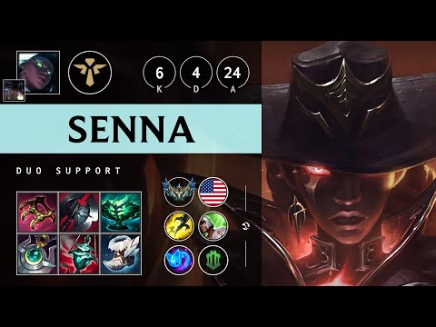 Senna Support vs Soraka - NA Challenger Patch 14.18