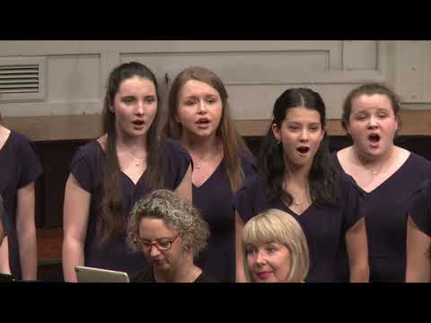 Ezekiel saw de wheel (trad spiritual, arr. J David Moore) - Queen Margaret College Chorale
