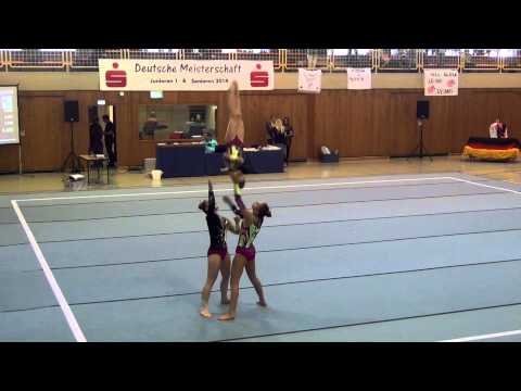 DM Jr Sr Aachen 2014   018   080   WG   Junior 1   Dyn   GER   TSGV Albershausen, Elisa Binder, Moni