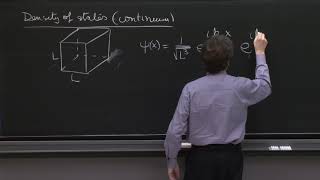 L10.1 Box regularization: density of states for the continuum