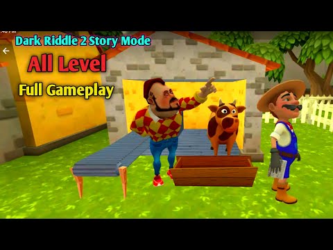 Dark Riddle 2 Story Mode Full Gameplay | Dark Riddle 2 All Level 1-25 Complete Gameplay