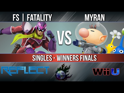 REFLECT 3 - FS | Fatality (Captain Falcon) vs. Myran (Olimar) - Wii U Singles Winners Finals