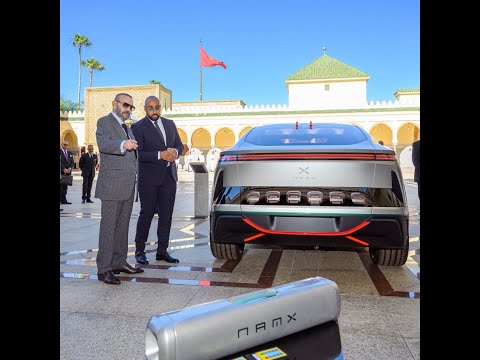 "Unleashing the Power of Green: Exploring the Futuristic NAMX Hydrogen Car"