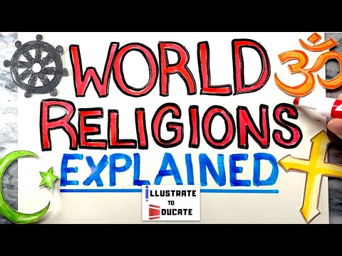 World Religions Explained Christianity Islam Hinduism Buddhism Sikhism Judaism Bahá'í Taoism Jainism