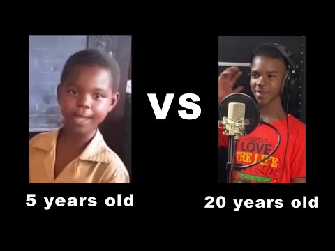 5 years old Rushawn vs 20 years old Singing "Beautiful Day"