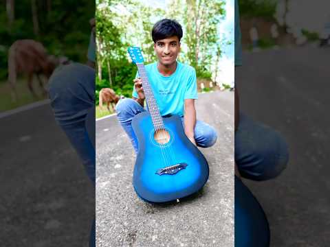Biggest Blueberry B-D38 38" Acoustic Guitar 🎸 Unboxing For Under 5000