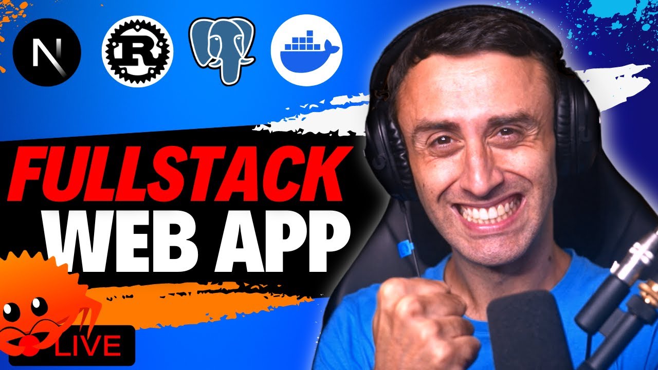 Full Stack App: Next.js 14, Rust, Postgres, Docker