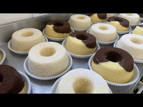 Homemade cakes dough for various flavors