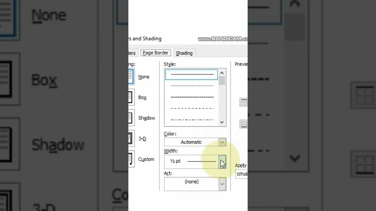 How Different Art used as a page border in Microsoft Word By Atif Ali / Divine Education Academy