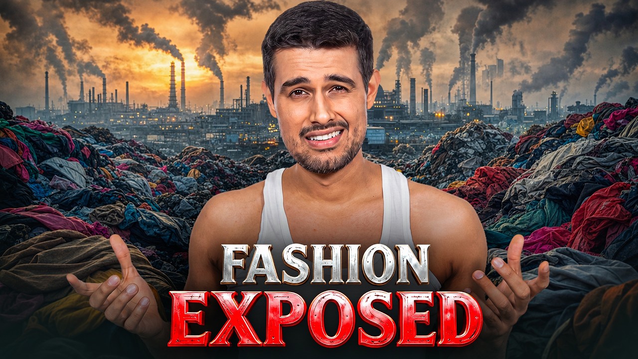 How Fashion Industry is DESTROYING the World? | Microplastics in Your Clothes | Dhruv Rathee