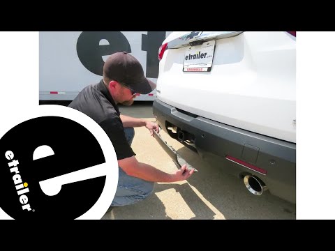 Install: etrailer Trailer Hitch Receiver on a 2020 Chevrolet Traverse