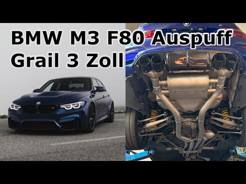 MEIN NEUER AUSPUFF | BMW M3 F80 Grail - 3 Zoll 🔥